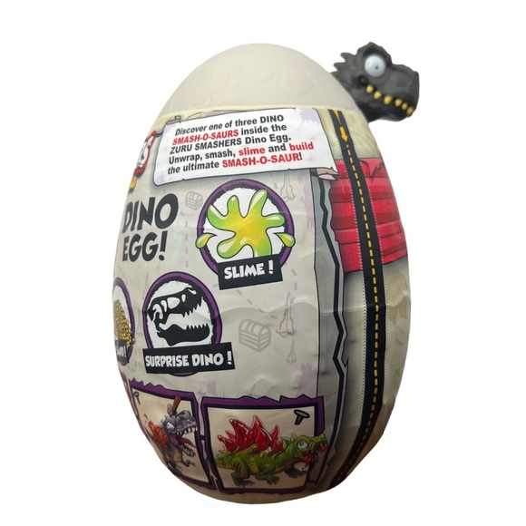 Zuru Smashers Dino Island Surprise Egg Discovery Toy Dinosaur Slime Sand Figure - Picture 4 of 4